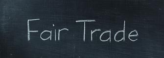 NFT fair trade on blackboard